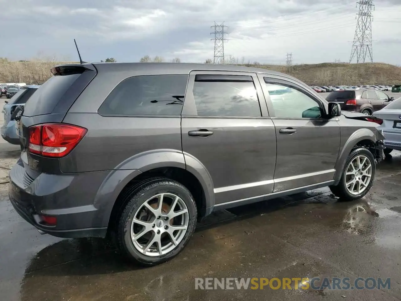 3 Photograph of a damaged car 3C4PDDEG2KT834051 DODGE JOURNEY 2019