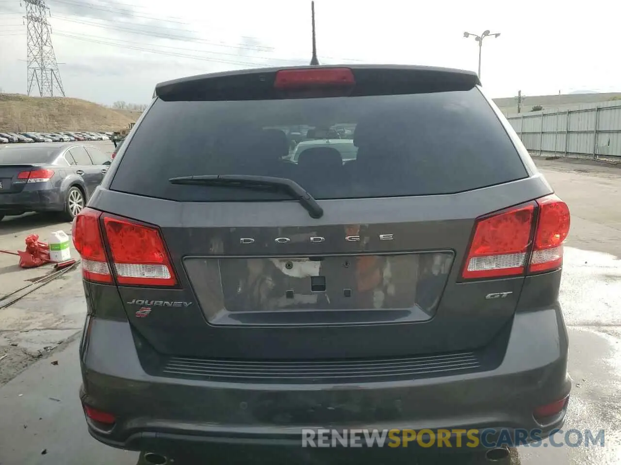 6 Photograph of a damaged car 3C4PDDEG2KT834051 DODGE JOURNEY 2019