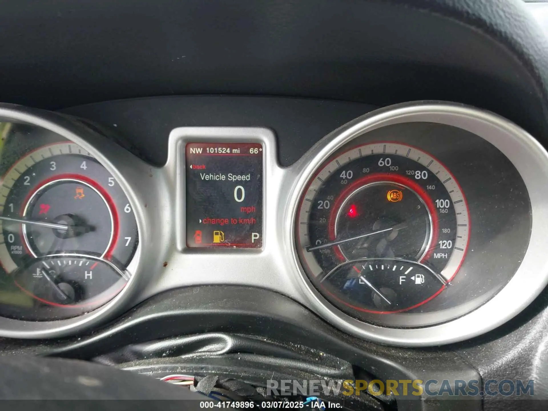 7 Photograph of a damaged car 3C4PDDEG3KT738784 DODGE JOURNEY 2019