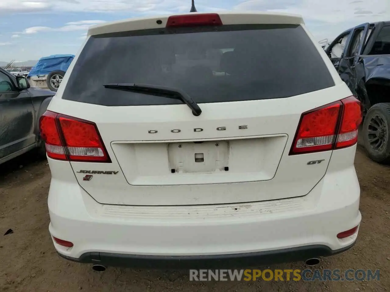 6 Фотография поврежденного автомобиля 3C4PDDEG3KT874350 DODGE JOURNEY 2019
