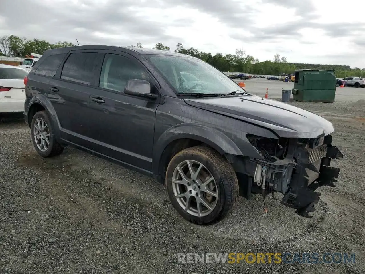4 Photograph of a damaged car 3C4PDDEG4KT833984 DODGE JOURNEY 2019