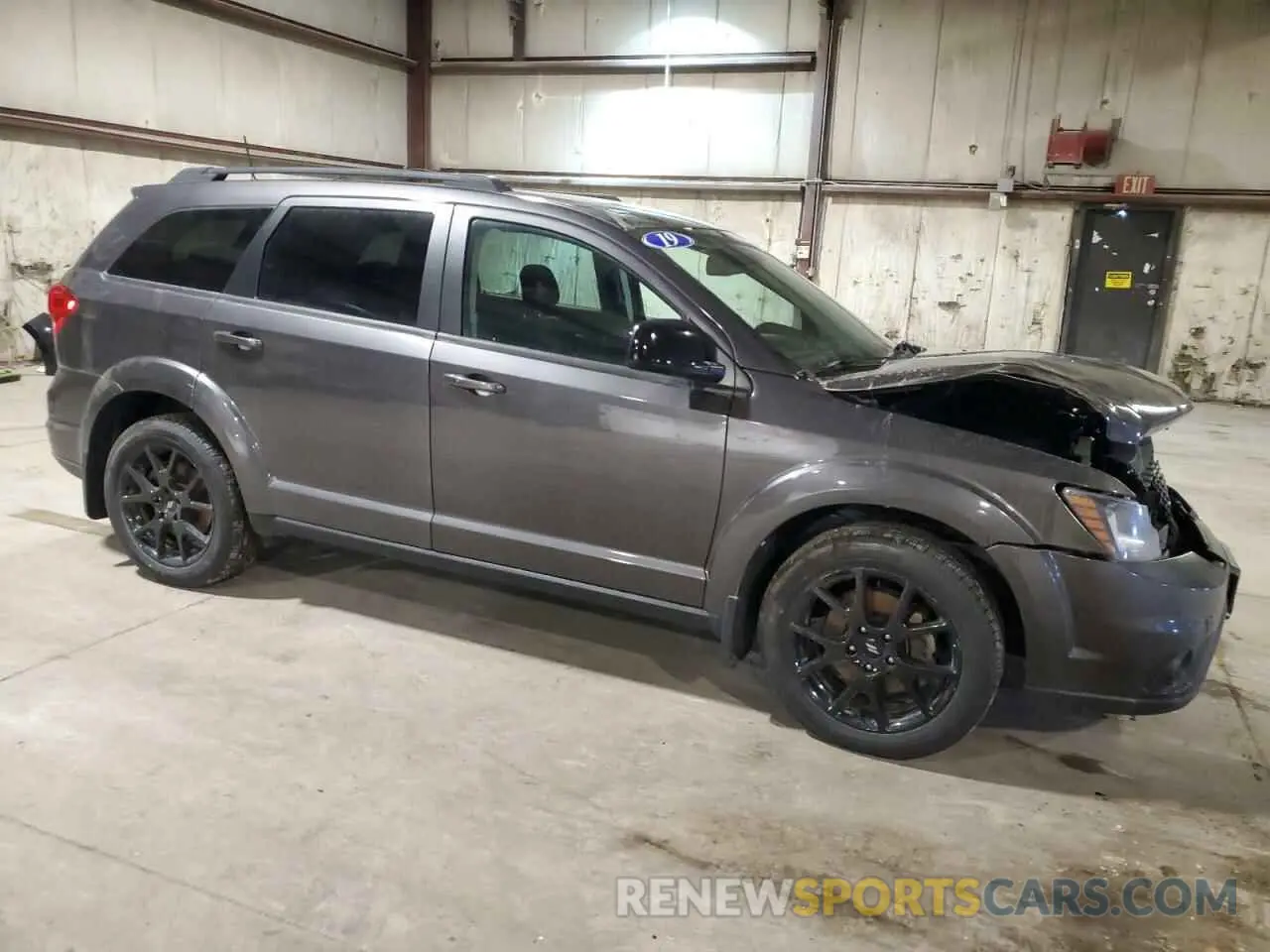 4 Фотография поврежденного автомобиля 3C4PDDEG6KT834845 DODGE JOURNEY 2019