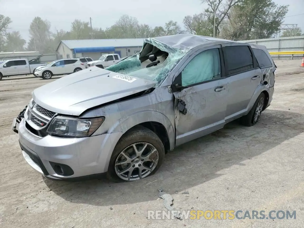 1 Фотография поврежденного автомобиля 3C4PDDEG7KT681652 DODGE JOURNEY 2019