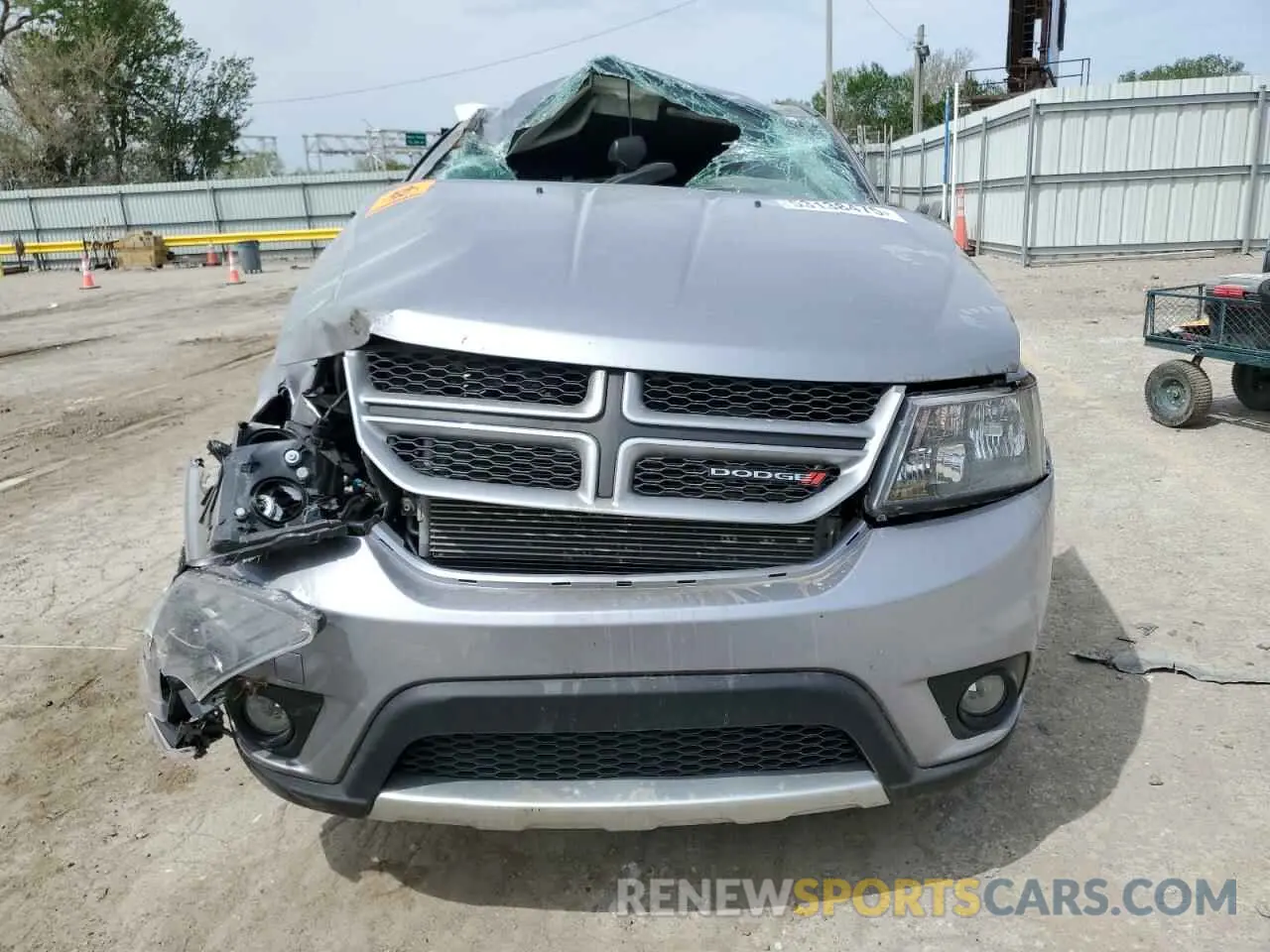 5 Фотография поврежденного автомобиля 3C4PDDEG7KT681652 DODGE JOURNEY 2019