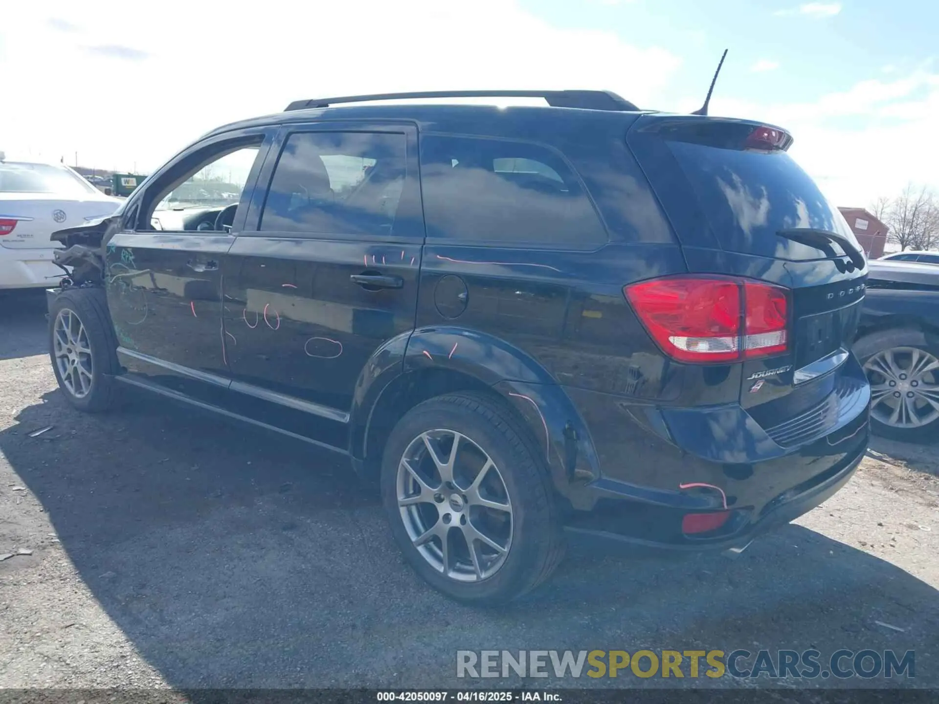 3 Photograph of a damaged car 3C4PDDEG9KT687890 DODGE JOURNEY 2019