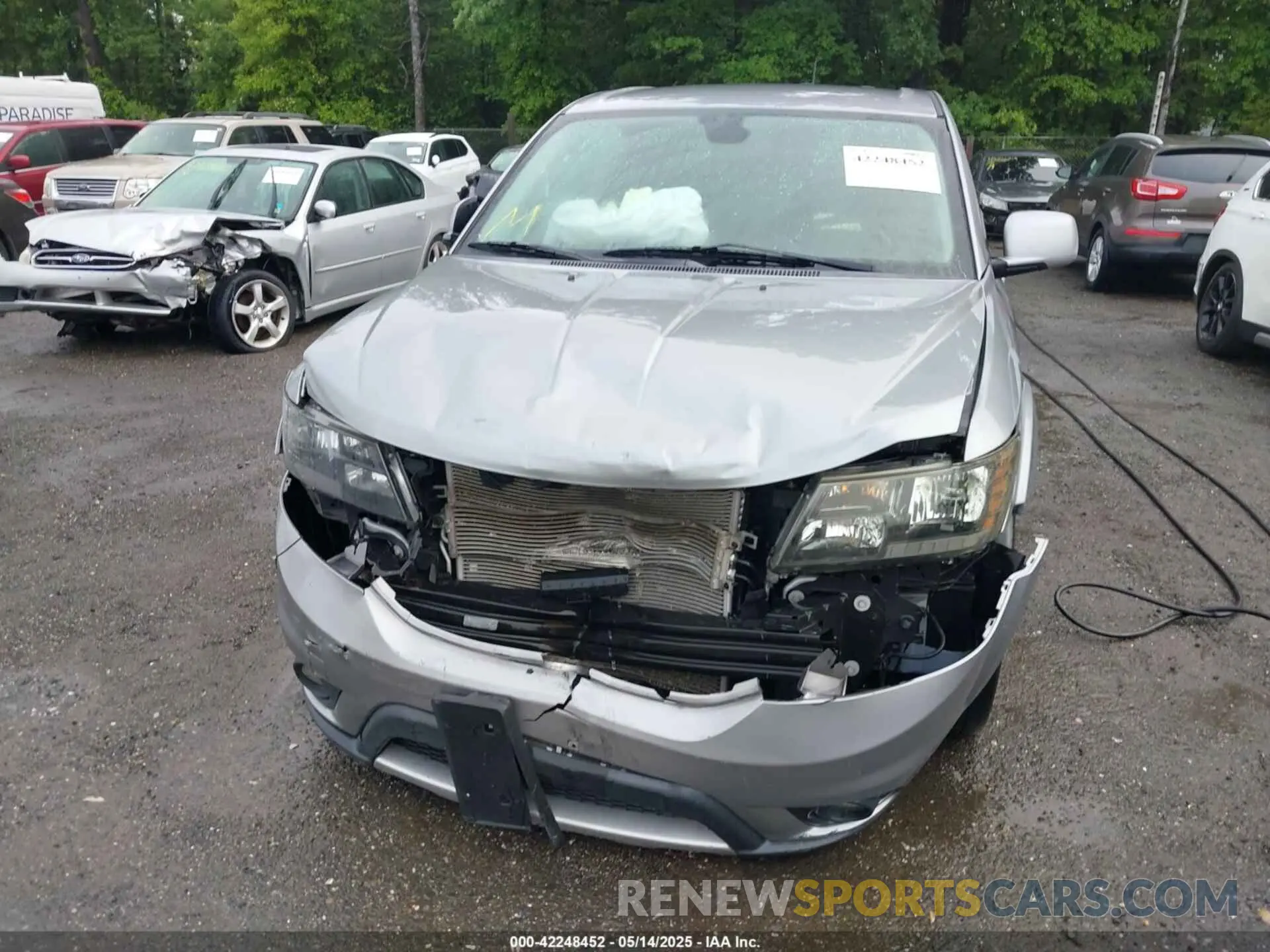 6 Фотография поврежденного автомобиля 3C4PDDEG9KT738739 DODGE JOURNEY 2019
