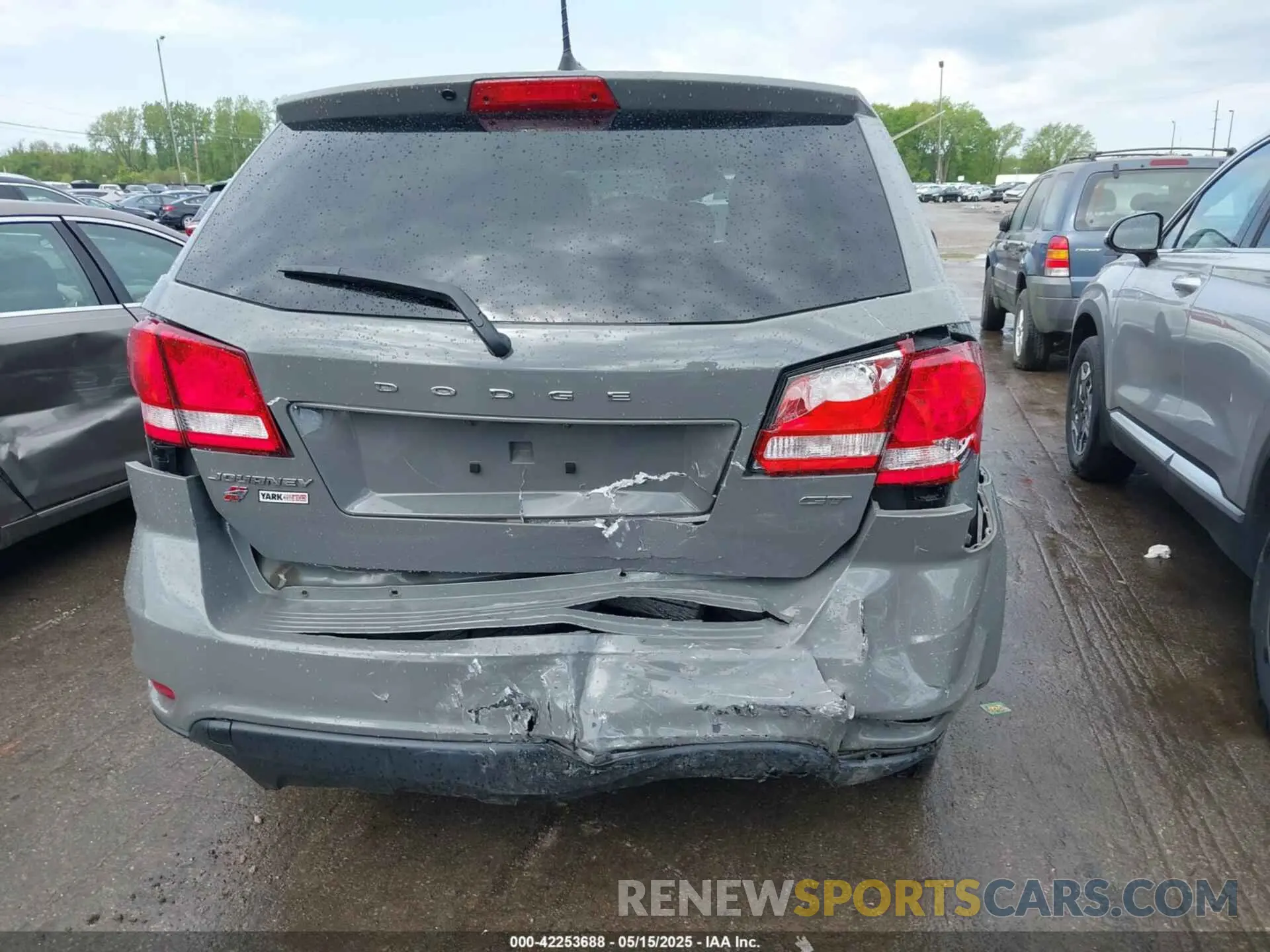 16 Фотография поврежденного автомобиля 3C4PDDEG9KT837108 DODGE JOURNEY 2019