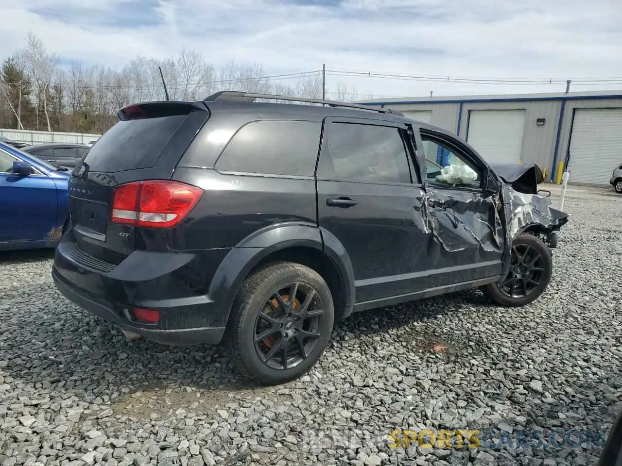 3 Фотография поврежденного автомобиля 3C4PDDEG9KT861991 DODGE JOURNEY 2019