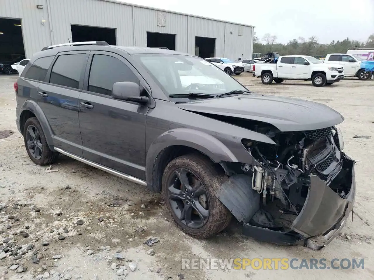 4 Photograph of a damaged car 3C4PDDGG1KT858421 DODGE JOURNEY 2019