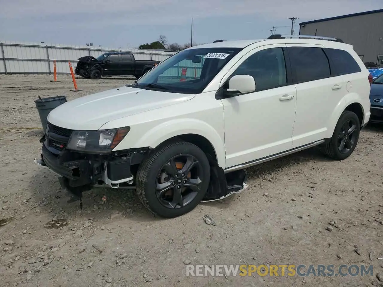 1 Photograph of a damaged car 3C4PDDGG2KT774897 DODGE JOURNEY 2019