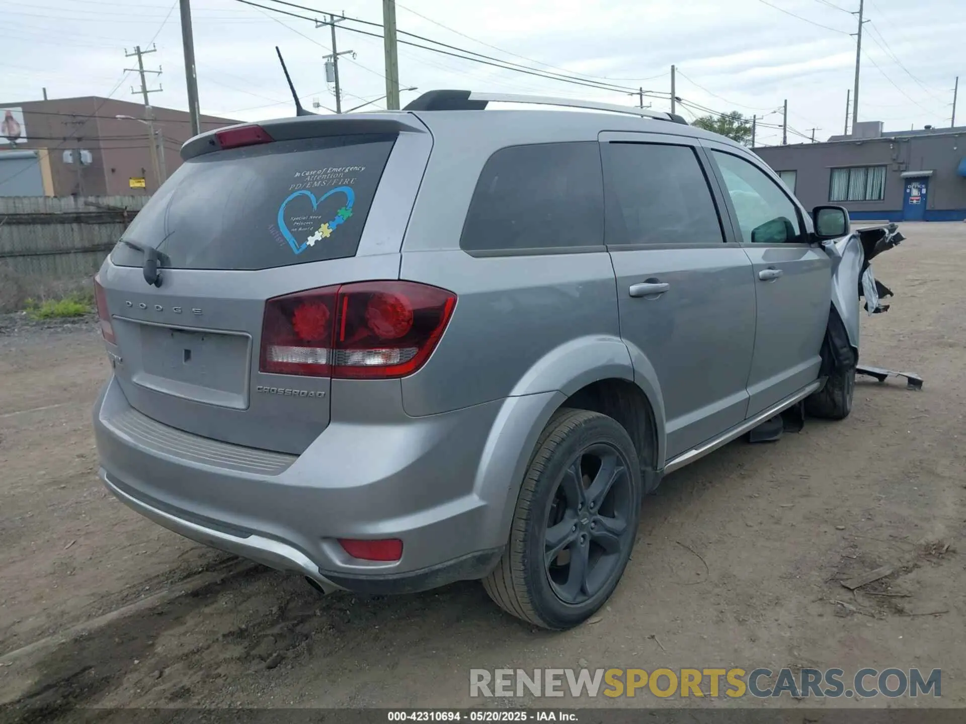 4 Фотография поврежденного автомобиля 3C4PDDGG6KT739022 DODGE JOURNEY 2019