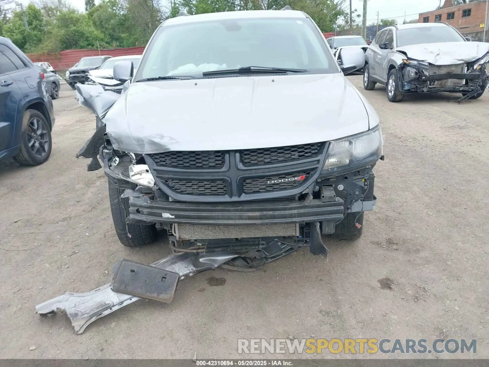 6 Фотография поврежденного автомобиля 3C4PDDGG6KT739022 DODGE JOURNEY 2019