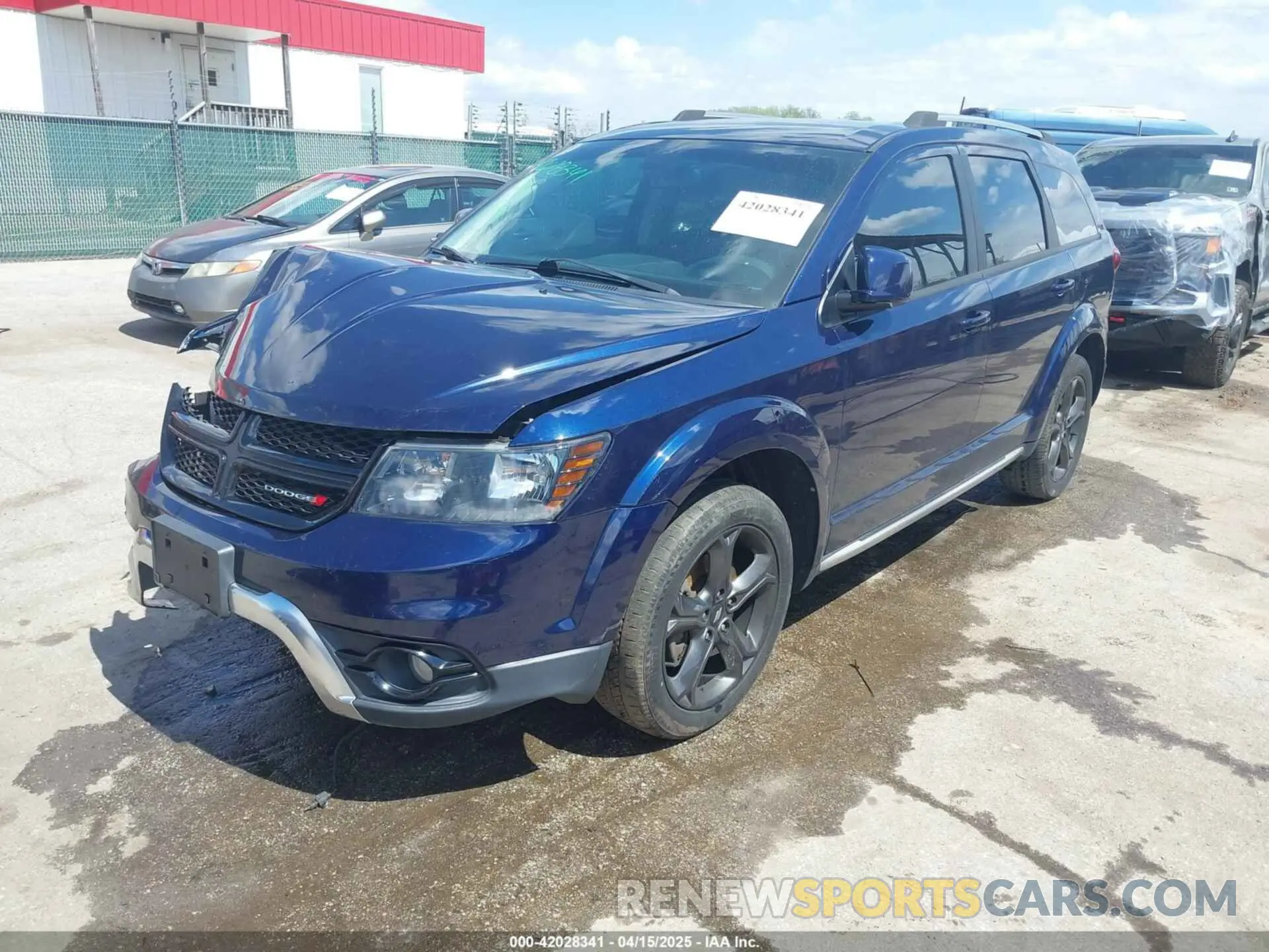 2 Фотография поврежденного автомобиля 3C4PDDGG6KT859435 DODGE JOURNEY 2019