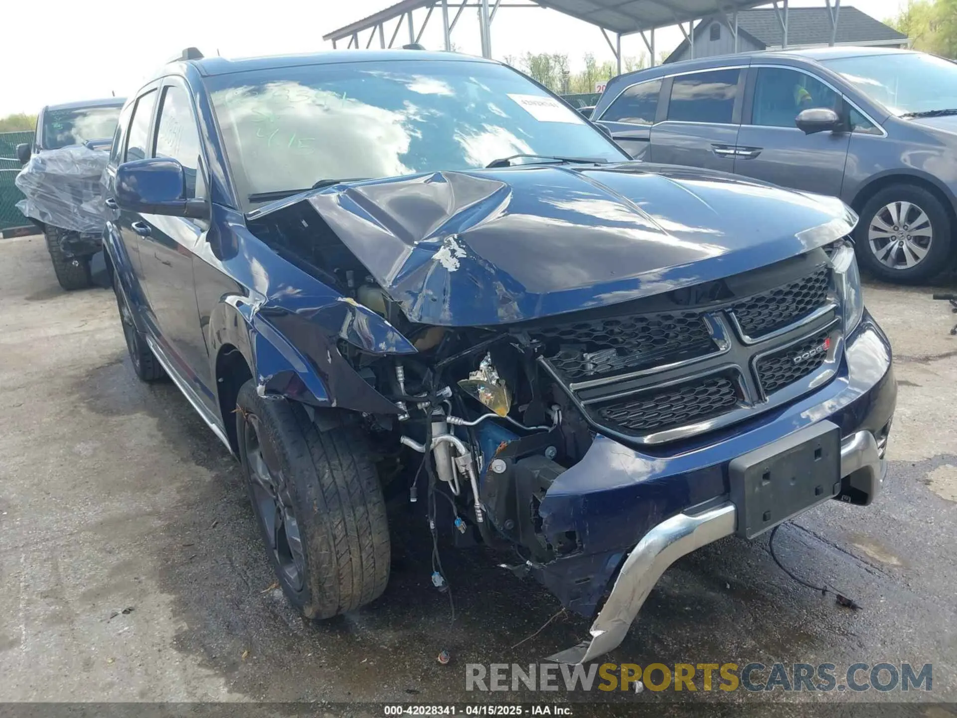 6 Фотография поврежденного автомобиля 3C4PDDGG6KT859435 DODGE JOURNEY 2019
