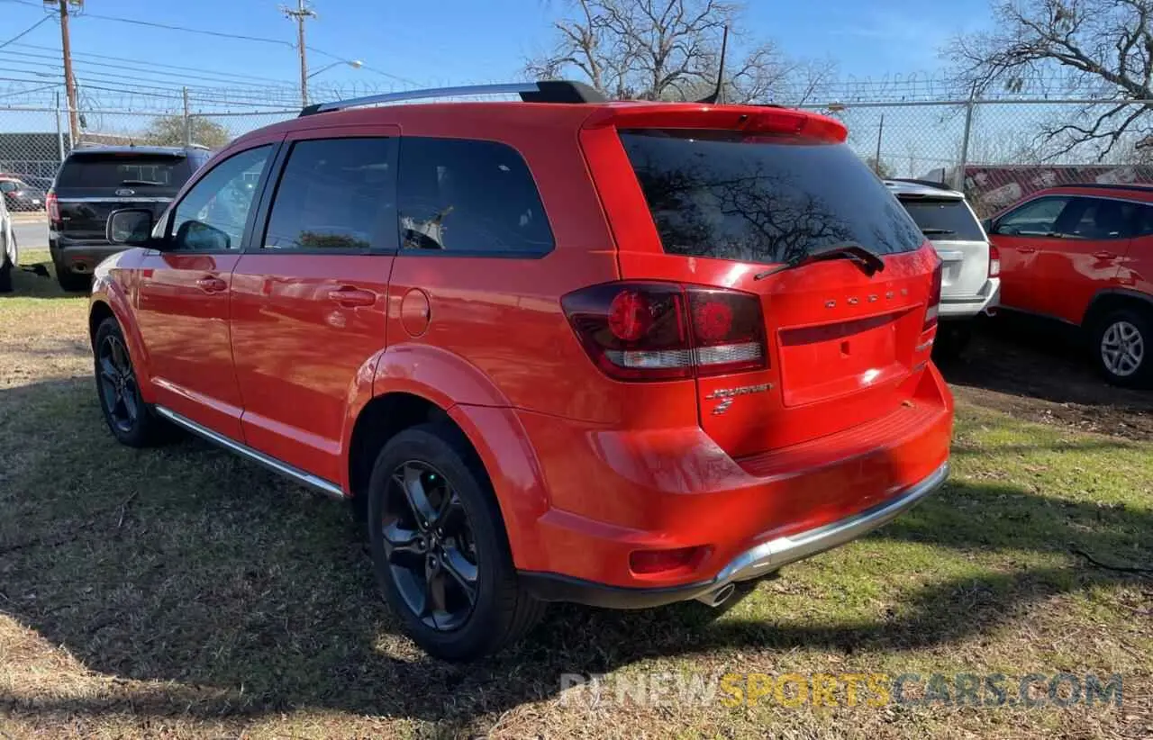 3 Photograph of a damaged car 3C4PDDGG8KT779814 DODGE JOURNEY 2019