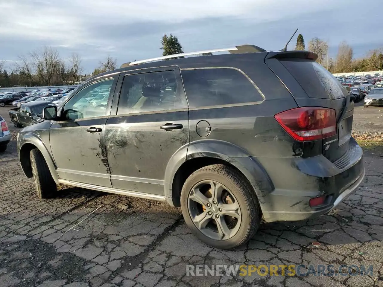 2 Фотография поврежденного автомобиля 3C4PDDGG8KT794880 DODGE JOURNEY 2019