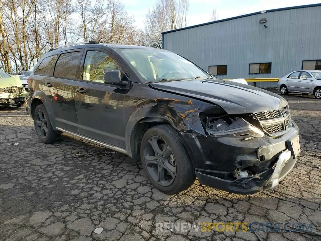 4 Фотография поврежденного автомобиля 3C4PDDGG8KT794880 DODGE JOURNEY 2019