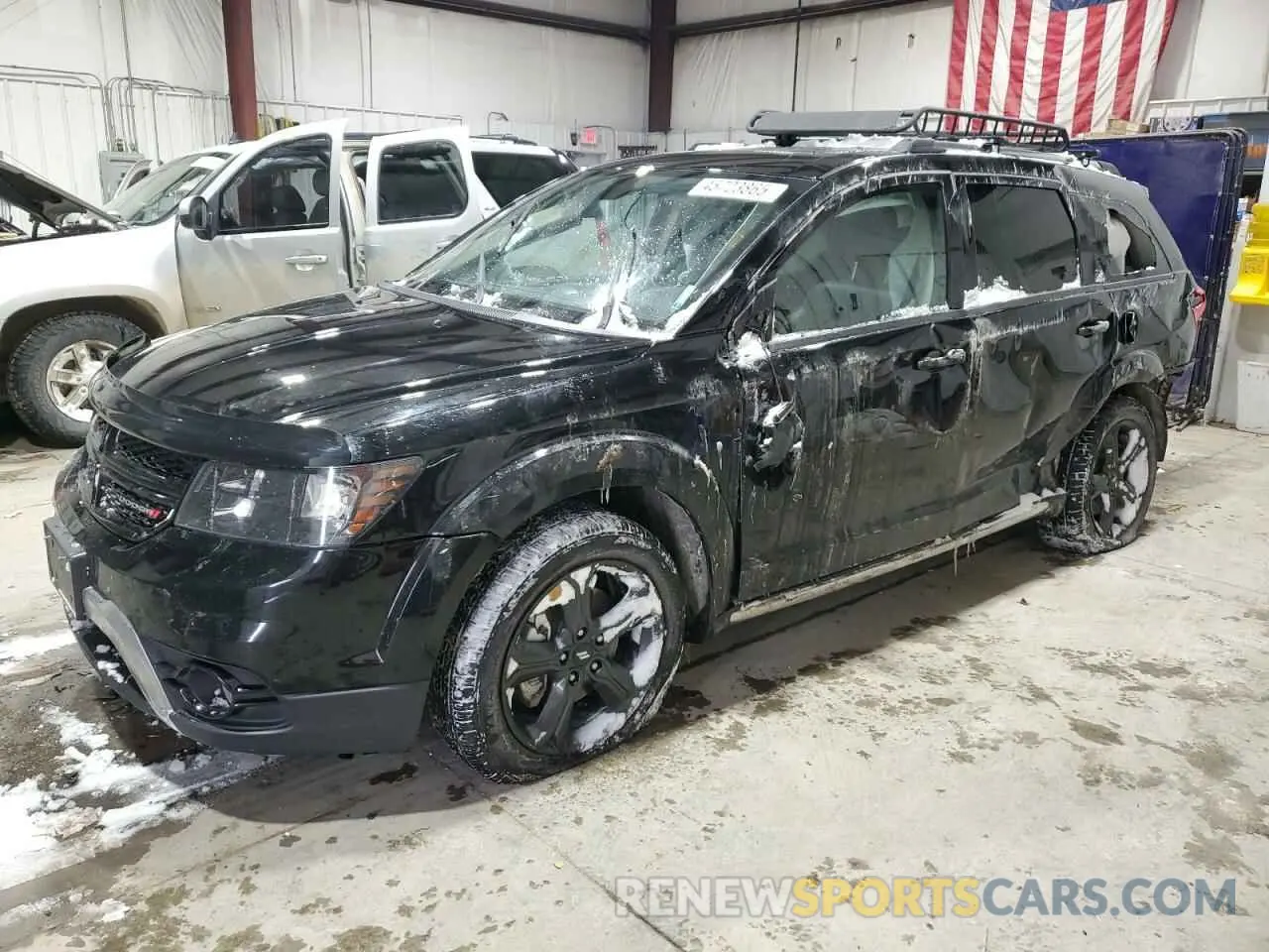 1 Photograph of a damaged car 3C4PDDGG8KT795219 DODGE JOURNEY 2019
