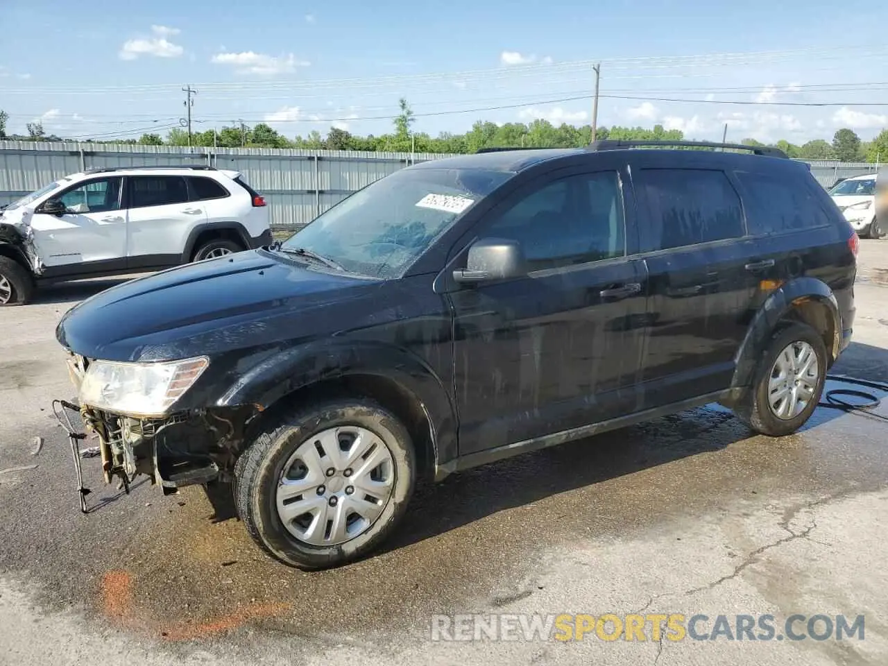 1 Photograph of a damaged car 3C4PDCAB0LT249541 DODGE JOURNEY 2020