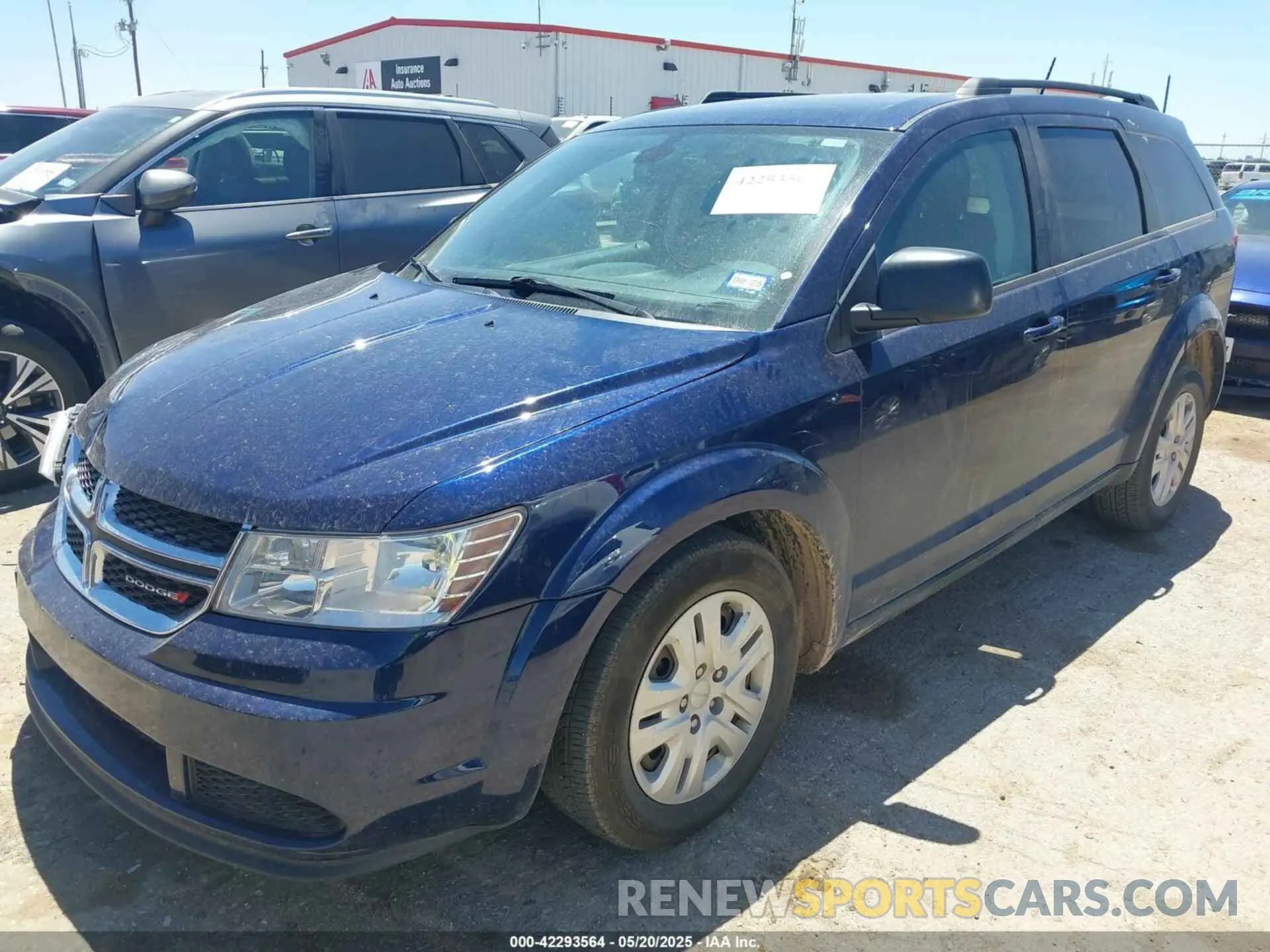 2 Photograph of a damaged car 3C4PDCAB1LT261620 DODGE JOURNEY 2020