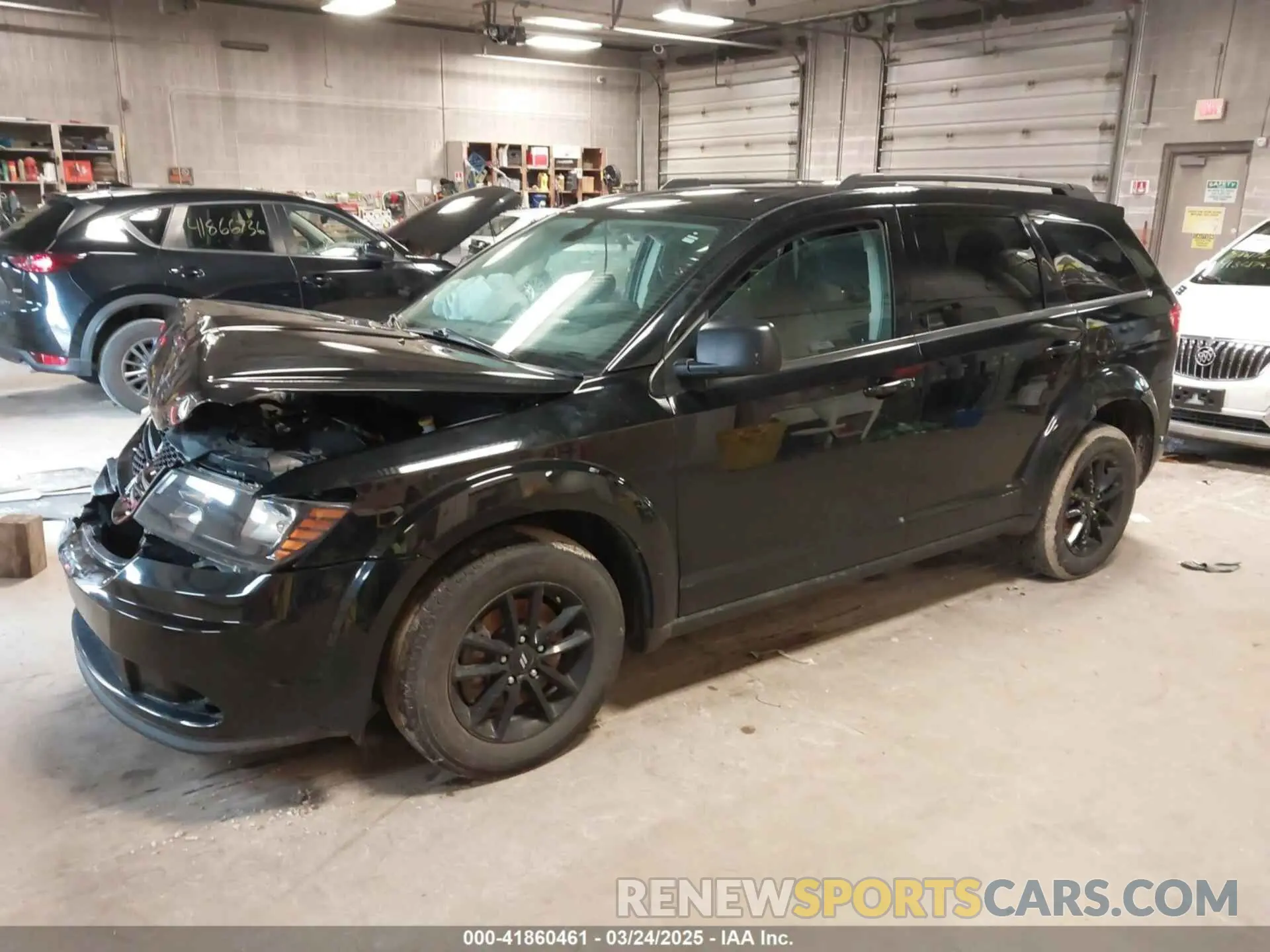 2 Photograph of a damaged car 3C4PDCAB3LT260601 DODGE JOURNEY 2020