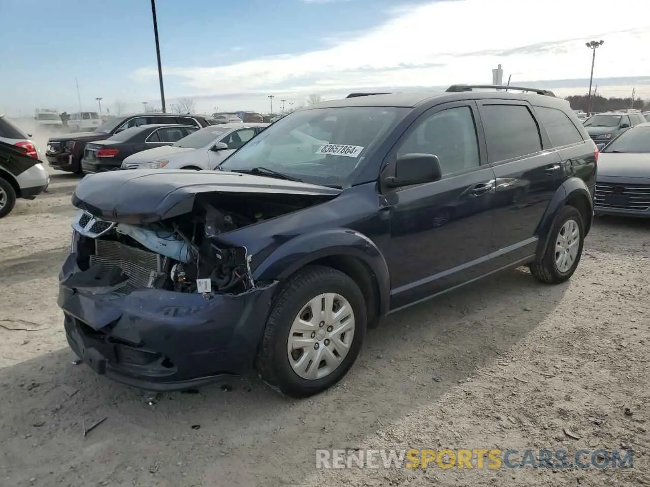 1 Фотография поврежденного автомобиля 3C4PDCAB3LT261344 DODGE JOURNEY 2020