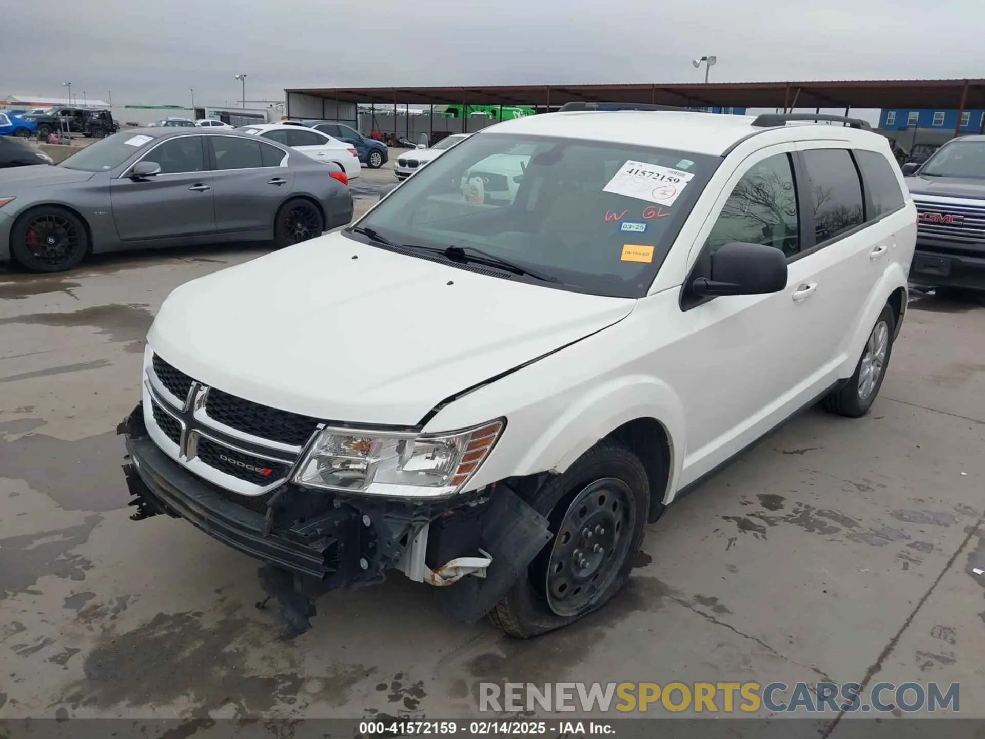 2 Фотография поврежденного автомобиля 3C4PDCAB4LT254595 DODGE JOURNEY 2020