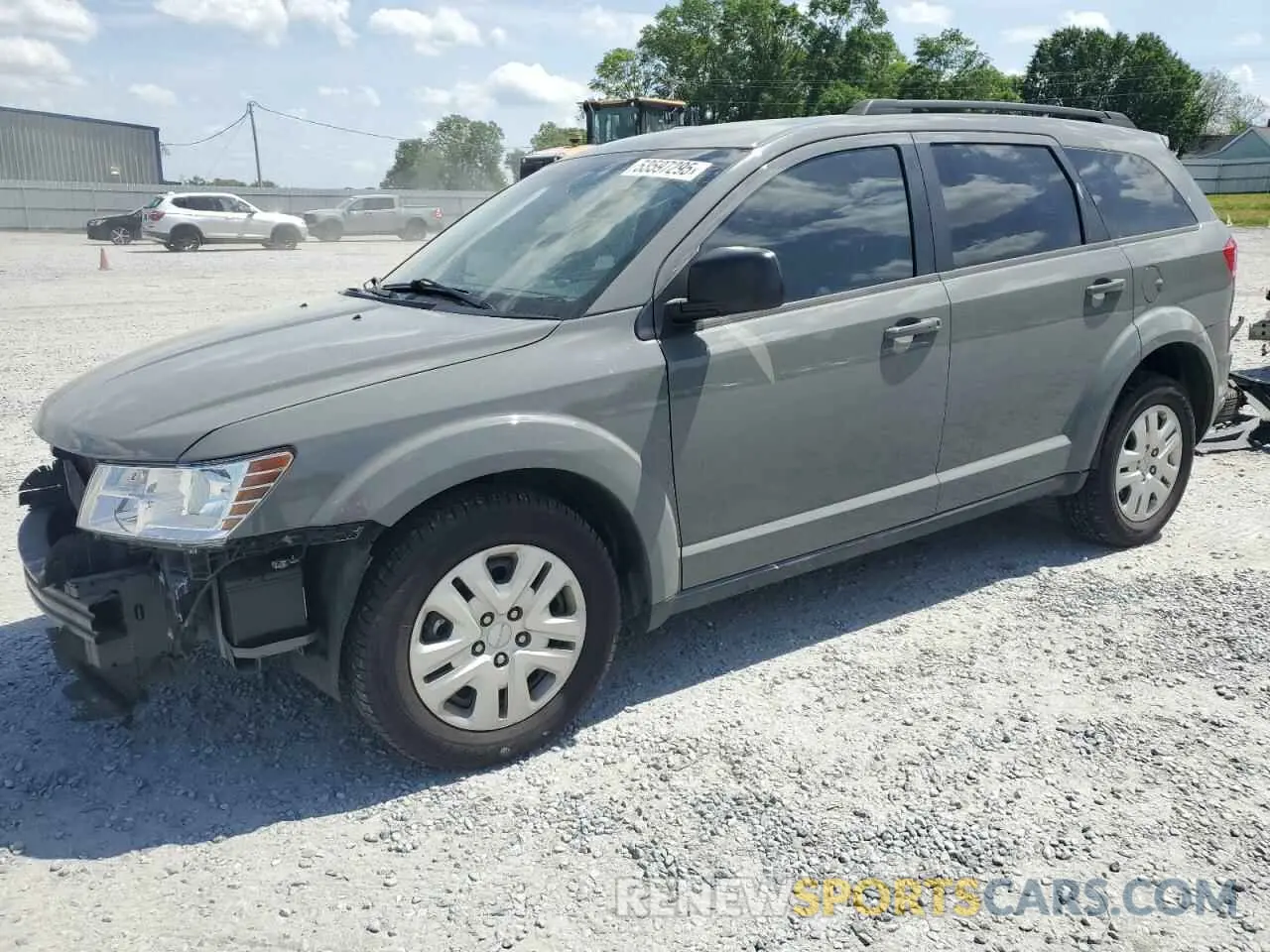 1 Photograph of a damaged car 3C4PDCAB4LT260235 DODGE JOURNEY 2020