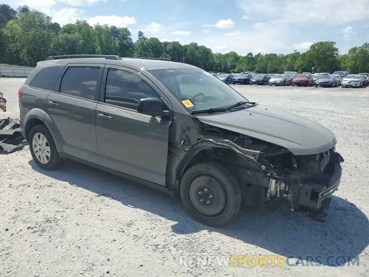 4 Photograph of a damaged car 3C4PDCAB4LT260235 DODGE JOURNEY 2020