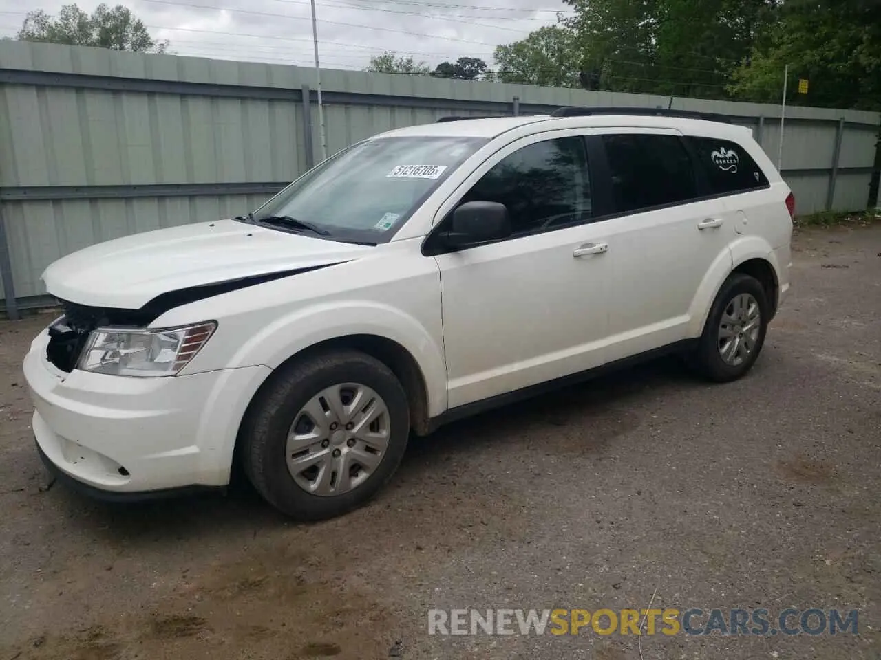 1 Фотография поврежденного автомобиля 3C4PDCAB6LT207097 DODGE JOURNEY 2020