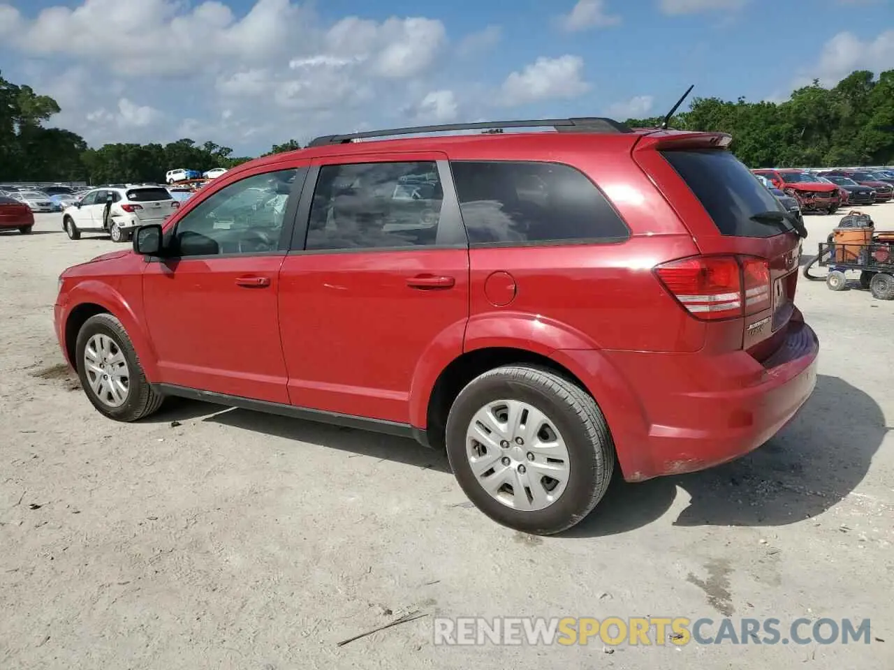 2 Photograph of a damaged car 3C4PDCAB7LT201891 DODGE JOURNEY 2020