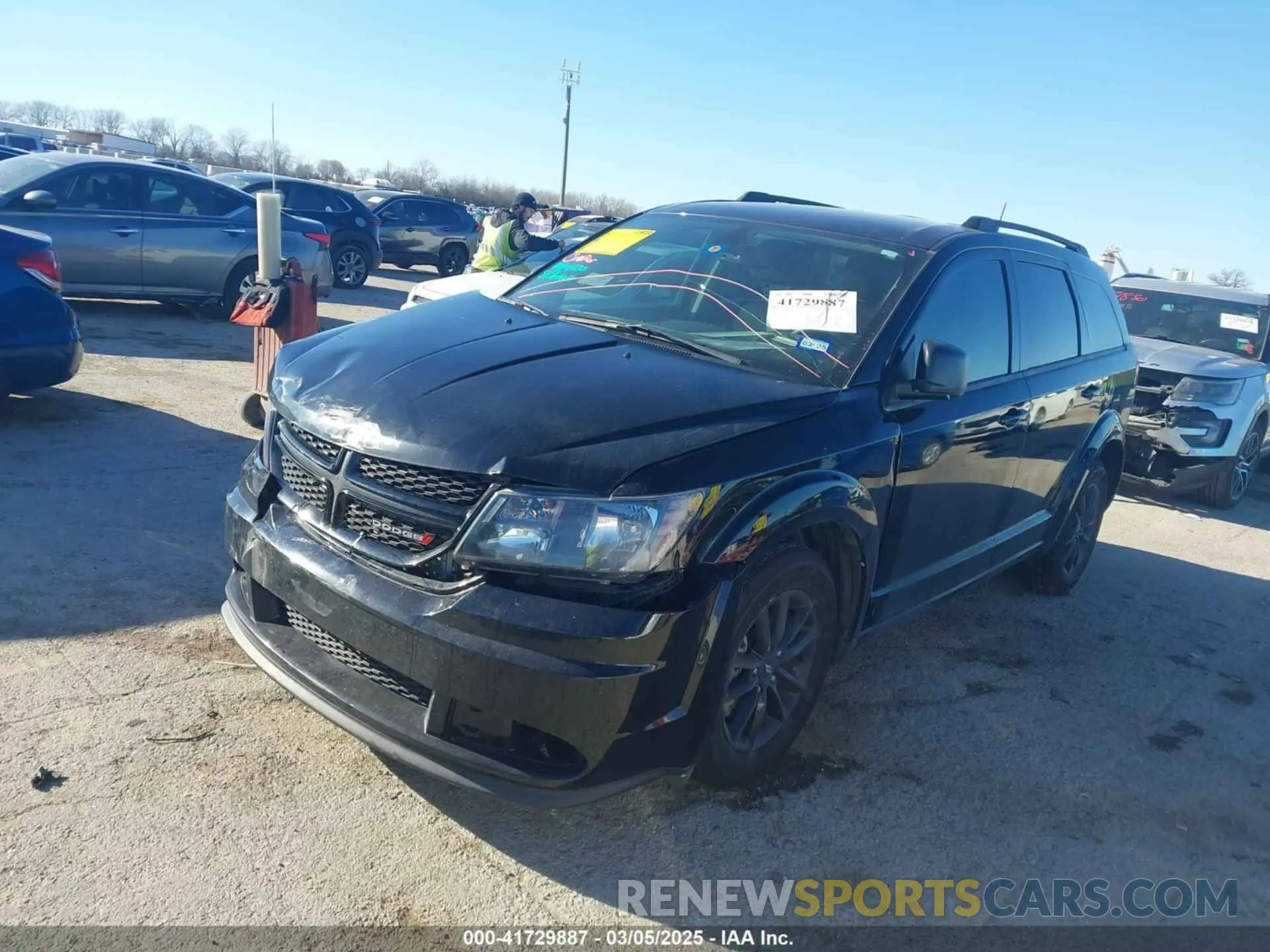 2 Фотография поврежденного автомобиля 3C4PDCAB7LT277627 DODGE JOURNEY 2020