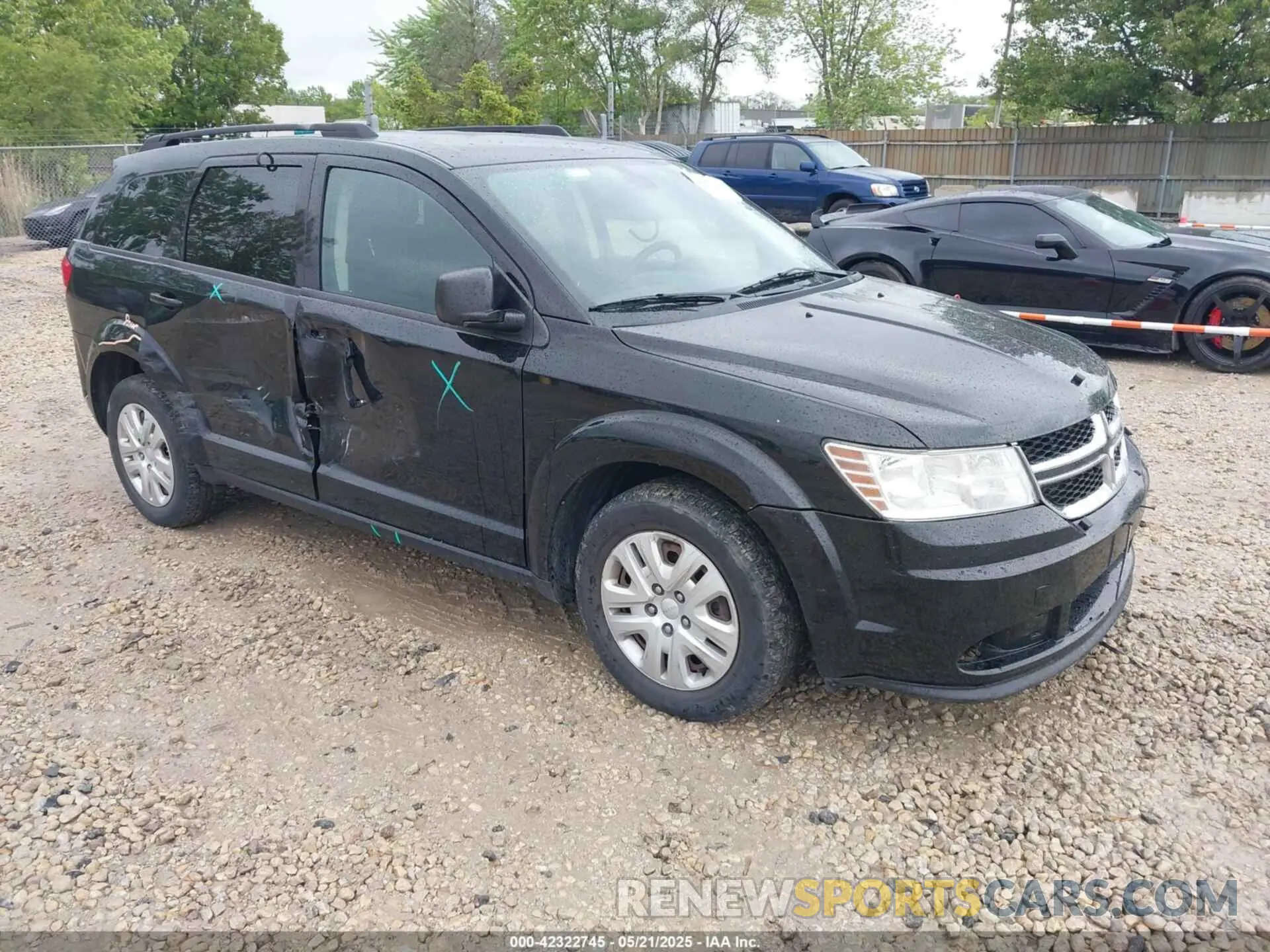 1 Photograph of a damaged car 3C4PDCAB9LT254446 DODGE JOURNEY 2020