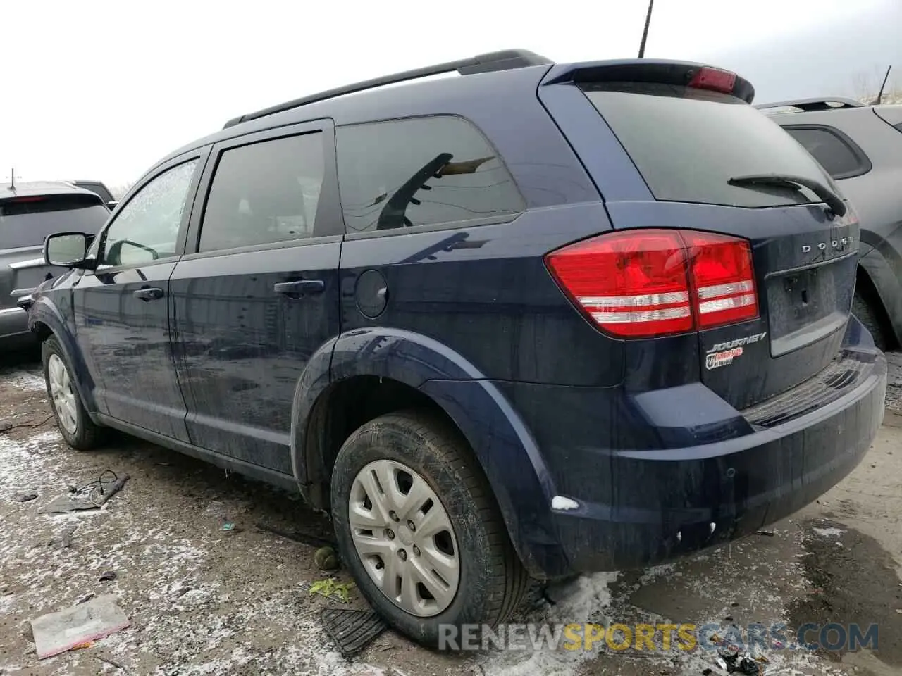 2 Фотография поврежденного автомобиля 3C4PDCABXLT275595 DODGE JOURNEY 2020