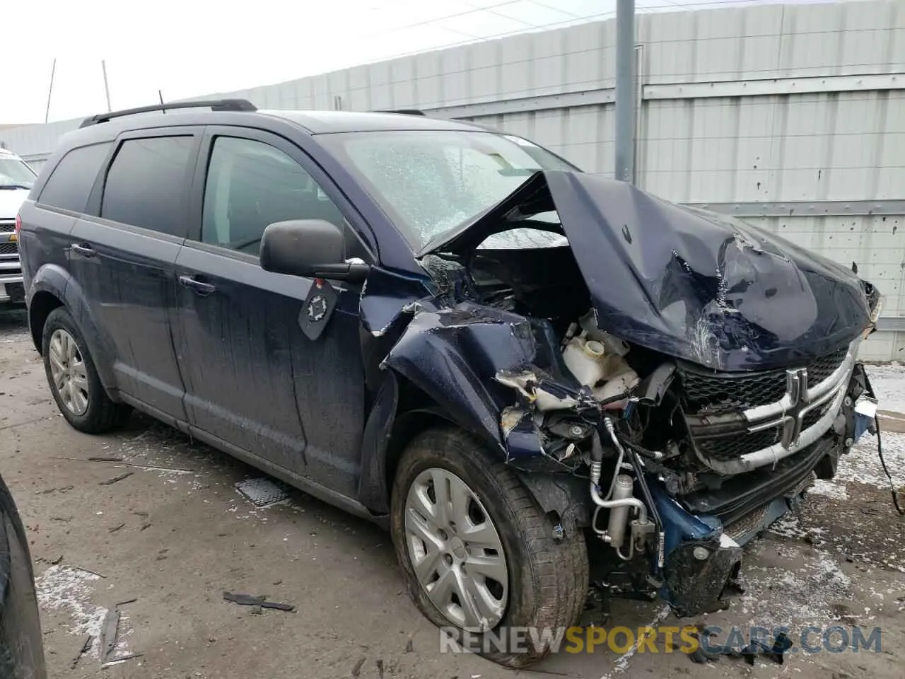 4 Фотография поврежденного автомобиля 3C4PDCABXLT275595 DODGE JOURNEY 2020
