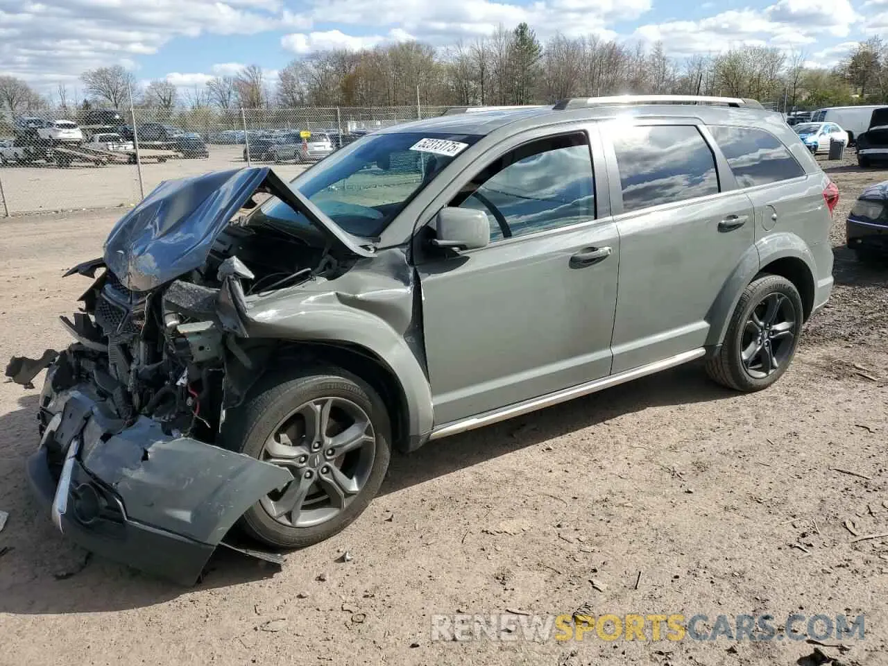 1 Фотография поврежденного автомобиля 3C4PDCGB0LT268632 DODGE JOURNEY 2020