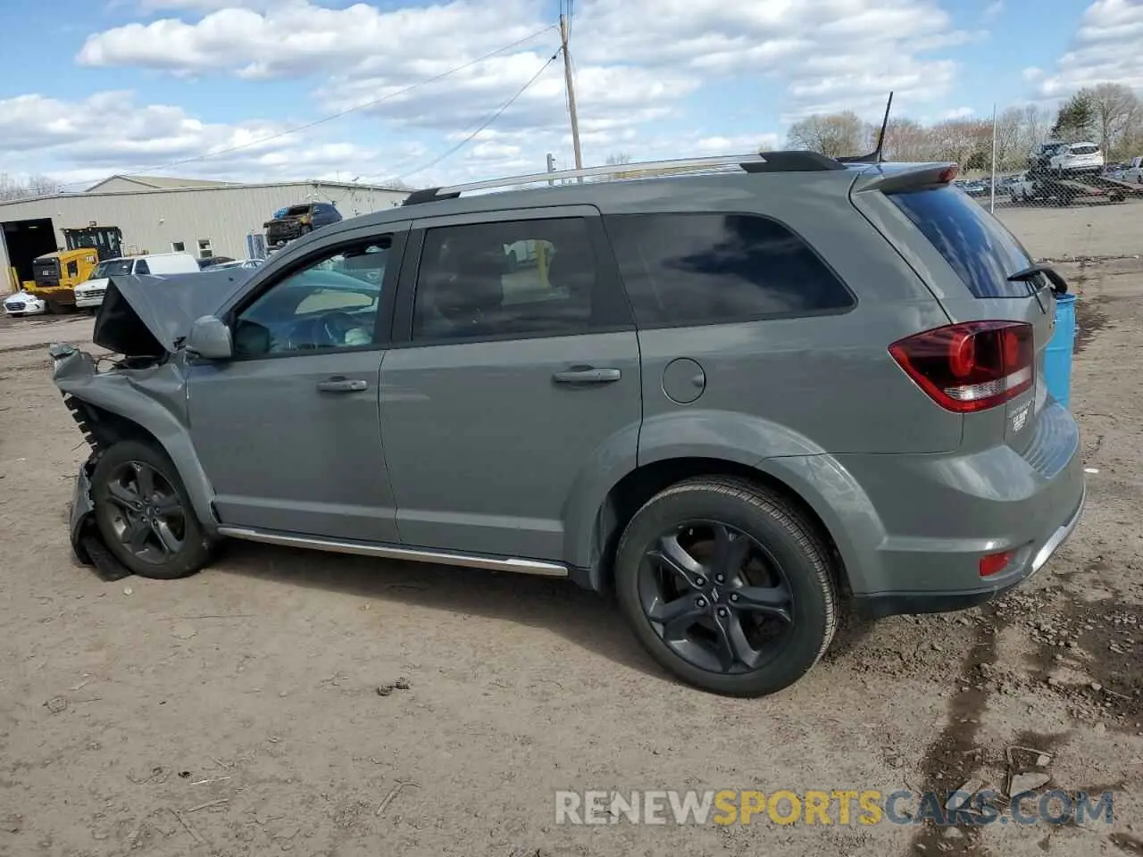 2 Фотография поврежденного автомобиля 3C4PDCGB0LT268632 DODGE JOURNEY 2020