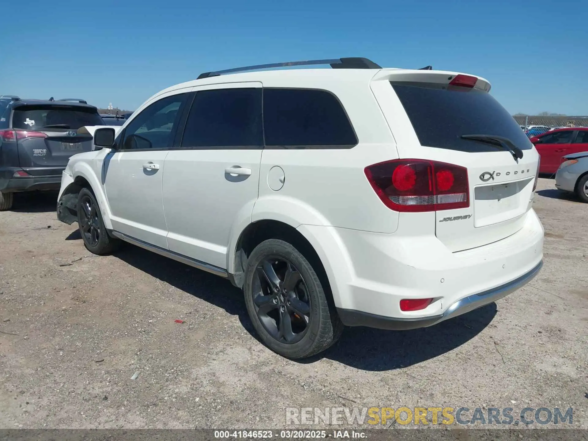 3 Фотография поврежденного автомобиля 3C4PDCGB1LT206205 DODGE JOURNEY 2020