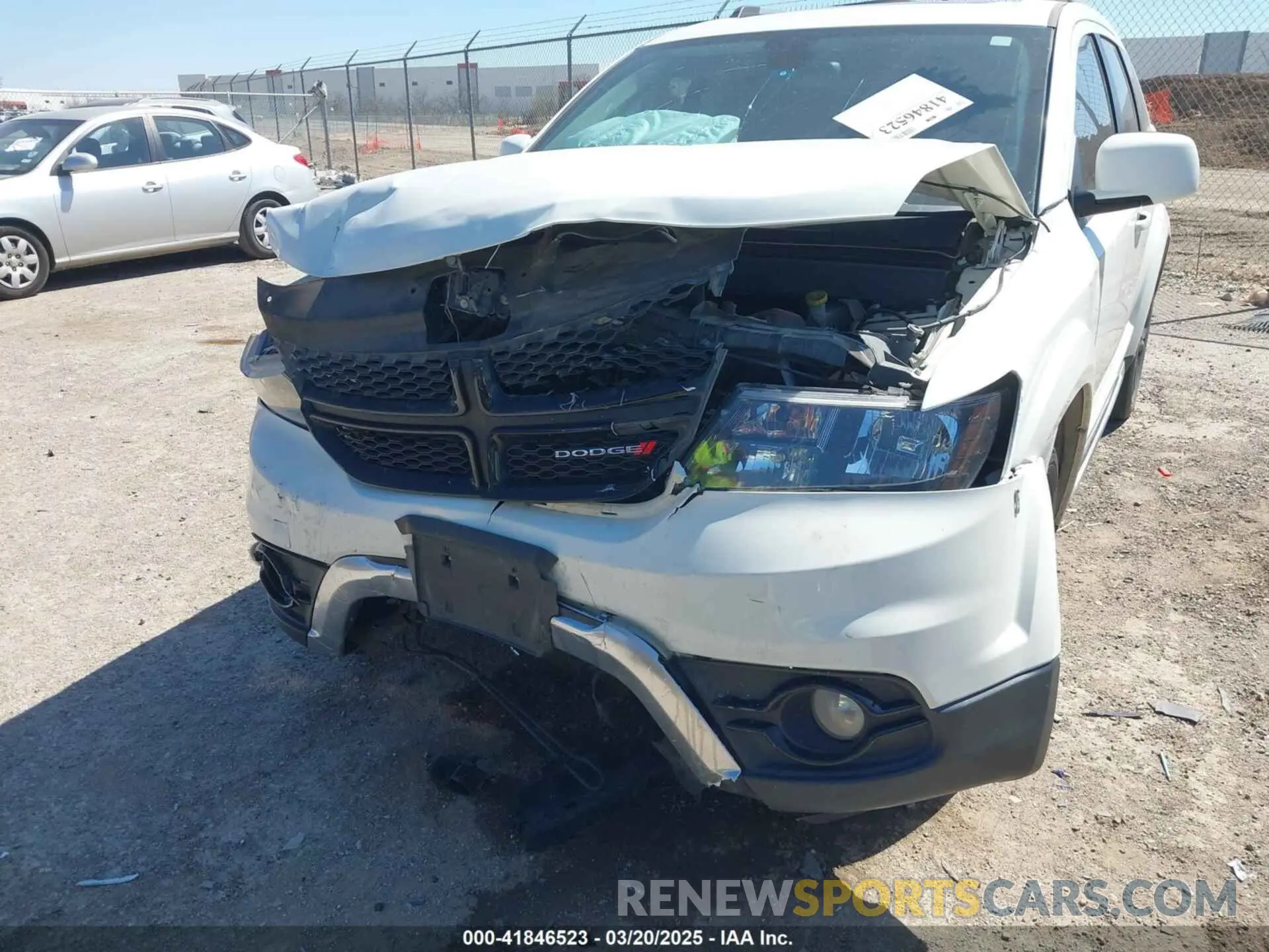 6 Фотография поврежденного автомобиля 3C4PDCGB1LT206205 DODGE JOURNEY 2020