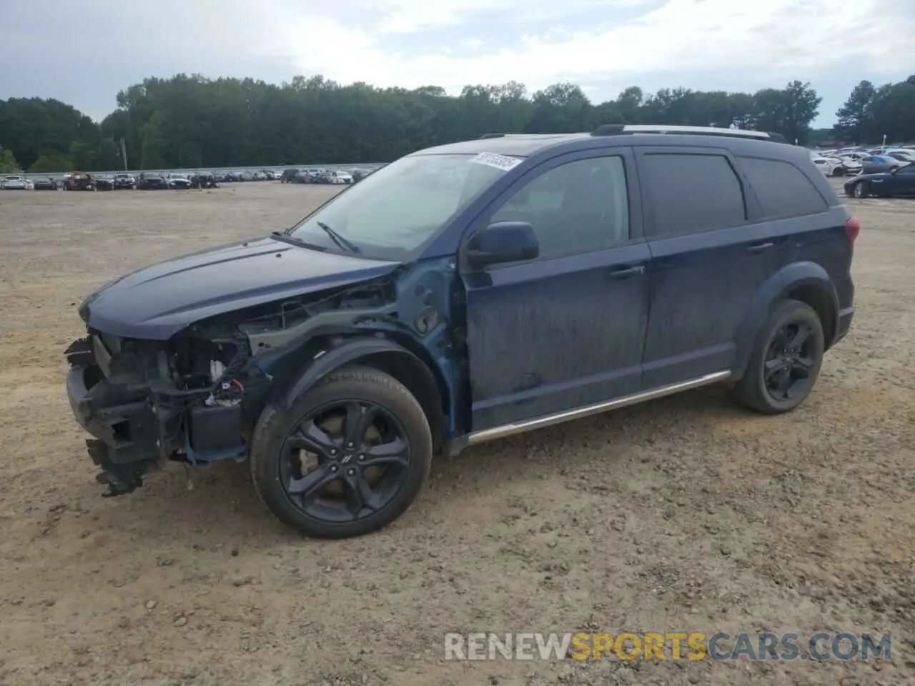 1 Photograph of a damaged car 3C4PDCGB1LT267537 DODGE JOURNEY 2020