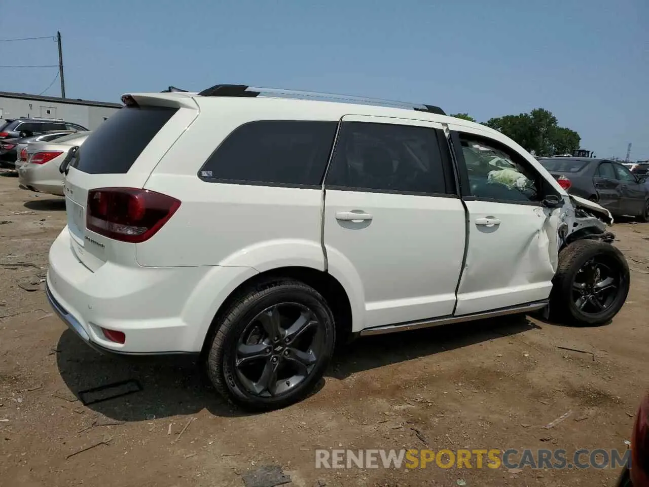 3 Фотография поврежденного автомобиля 3C4PDCGB2LT206147 DODGE JOURNEY 2020