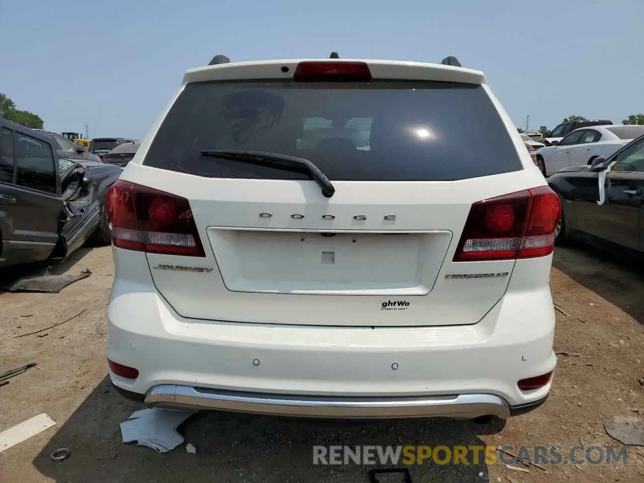 6 Фотография поврежденного автомобиля 3C4PDCGB2LT206147 DODGE JOURNEY 2020