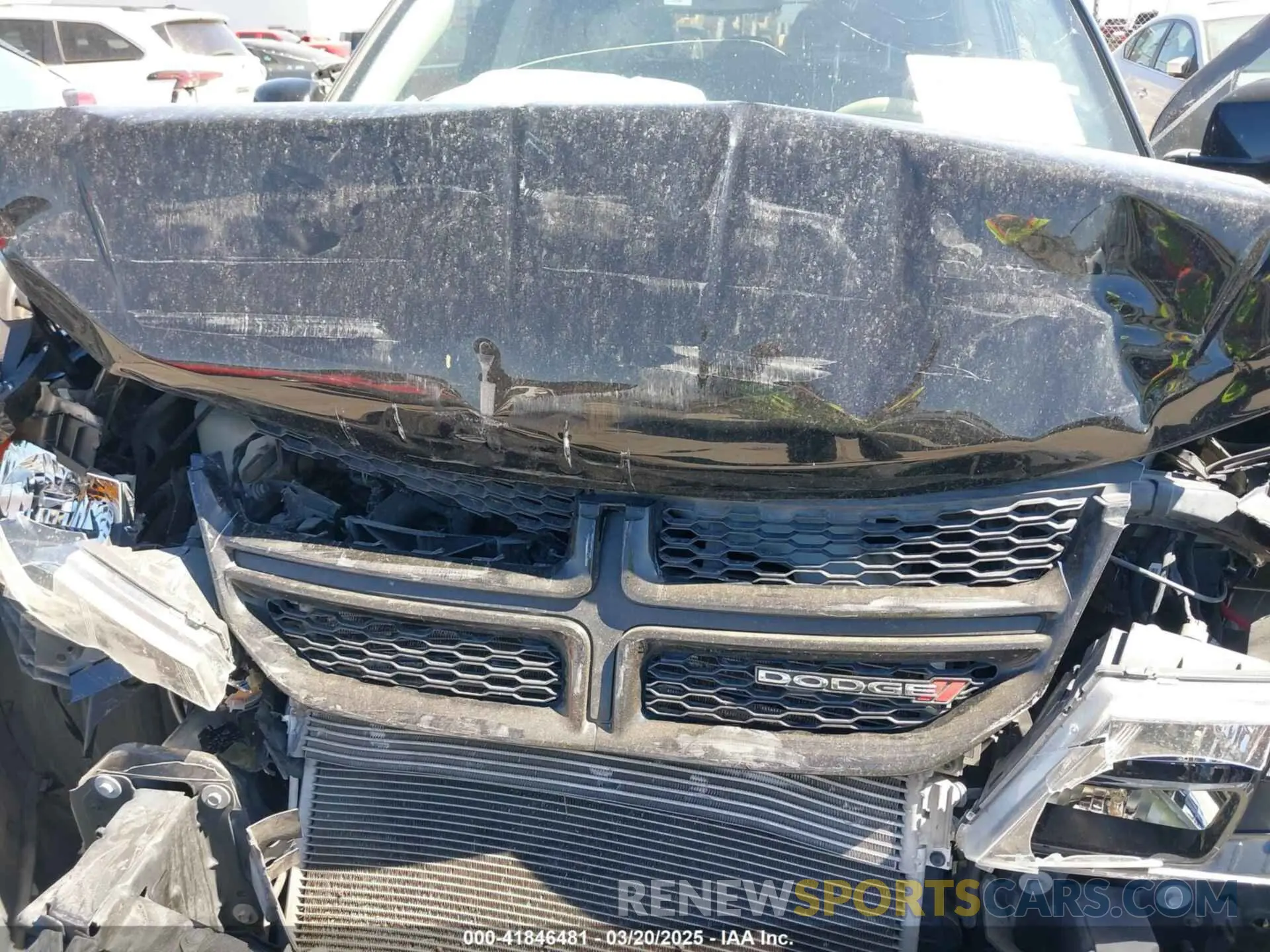 10 Фотография поврежденного автомобиля 3C4PDCGB3LT231591 DODGE JOURNEY 2020