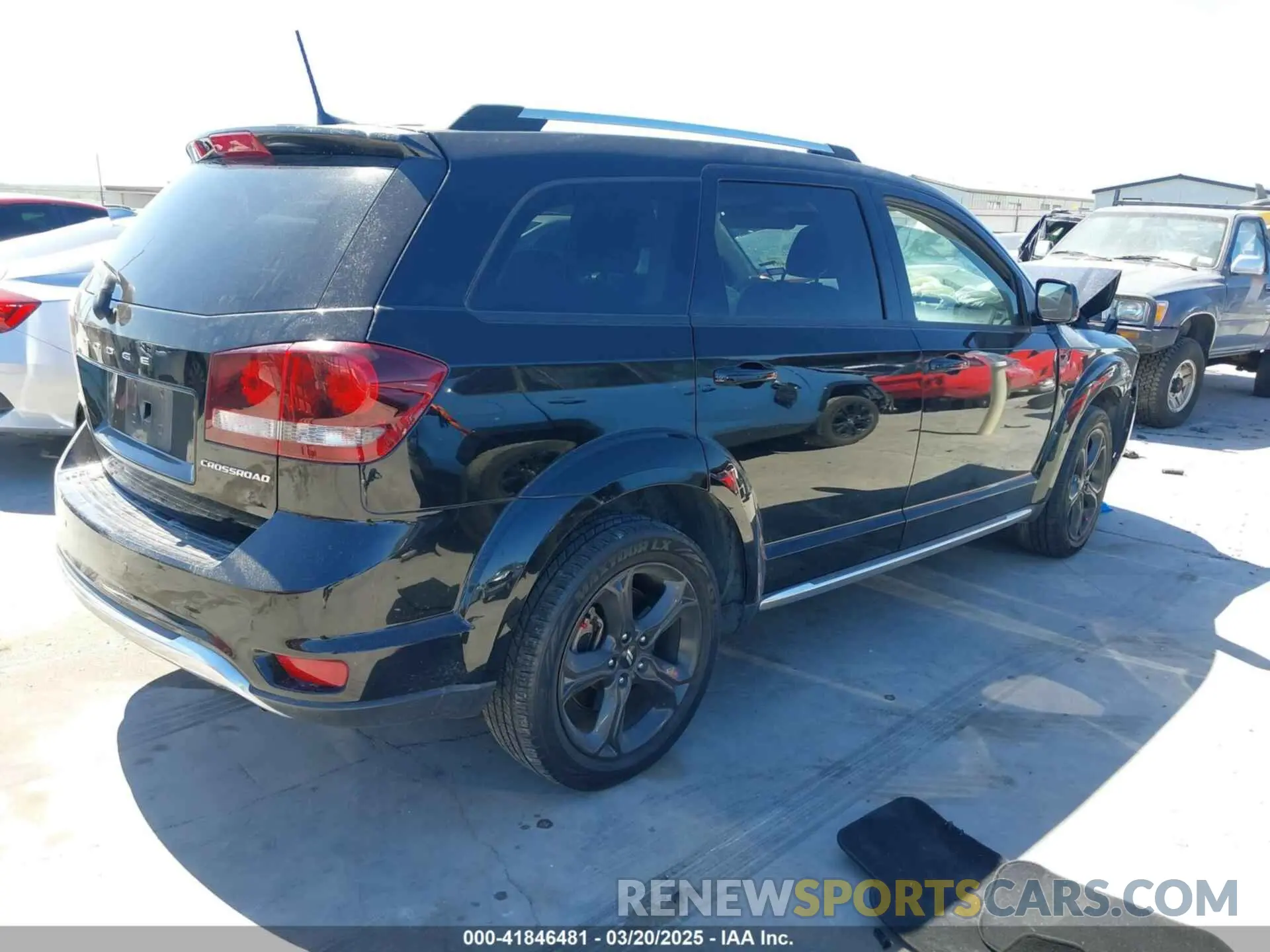 4 Фотография поврежденного автомобиля 3C4PDCGB3LT231591 DODGE JOURNEY 2020