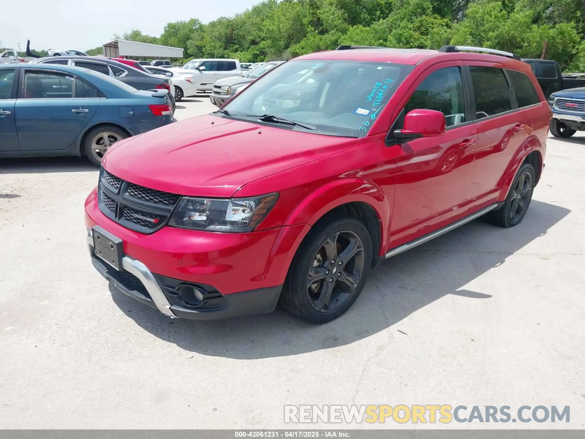 2 Фотография поврежденного автомобиля 3C4PDCGB4LT201158 DODGE JOURNEY 2020