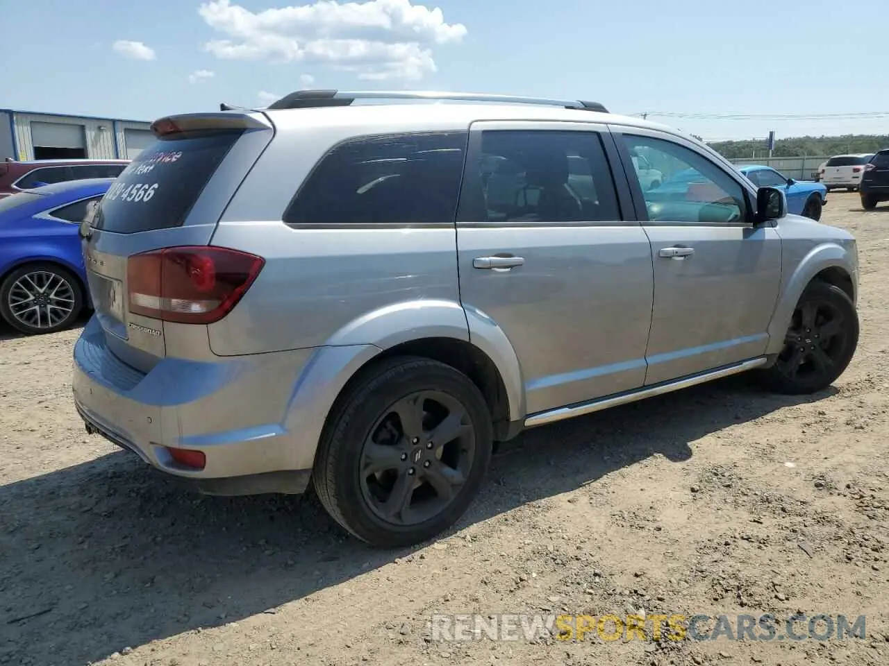 3 Photograph of a damaged car 3C4PDCGB4LT206232 DODGE JOURNEY 2020