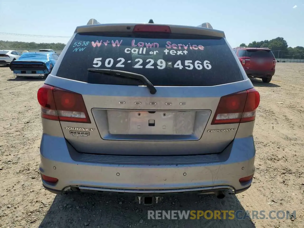 6 Photograph of a damaged car 3C4PDCGB4LT206232 DODGE JOURNEY 2020