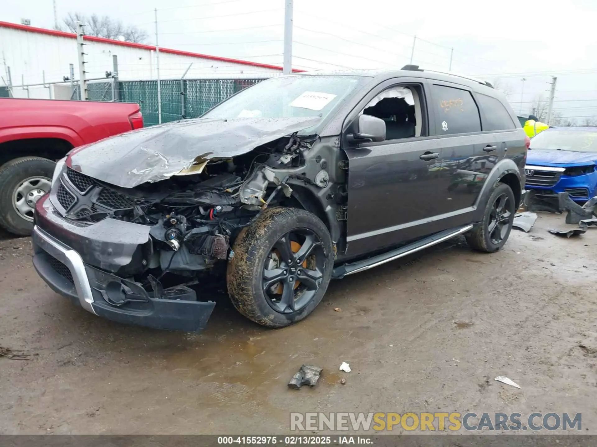 2 Фотография поврежденного автомобиля 3C4PDCGB4LT271100 DODGE JOURNEY 2020