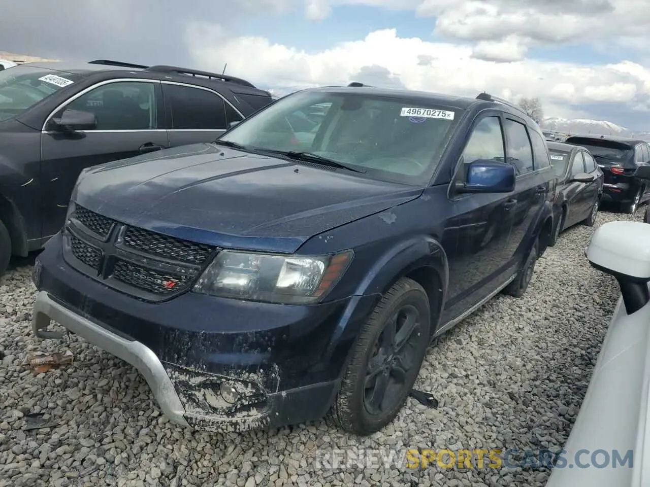 1 Photograph of a damaged car 3C4PDCGB5LT263264 DODGE JOURNEY 2020