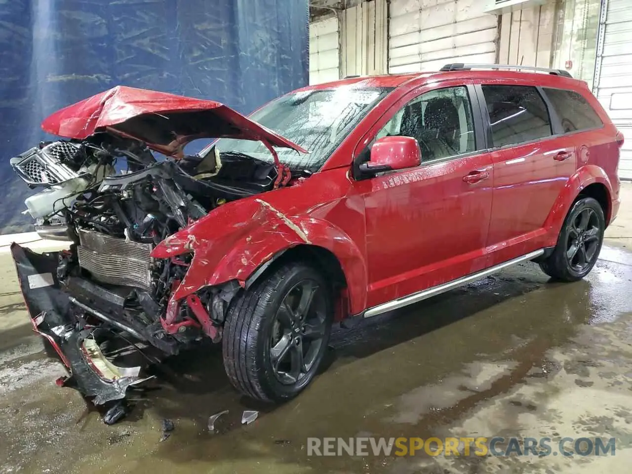 1 Фотография поврежденного автомобиля 3C4PDCGB5LT265841 DODGE JOURNEY 2020